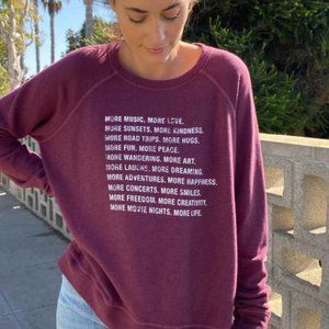 Good HYOUman The Smith MORE MORE MORE Sweatshirt